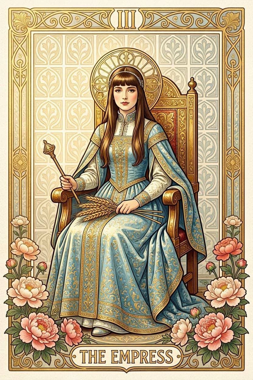 女帝（The Empress）のタロットカード